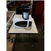 Image 1 : DANBY MICROWAVE AND KEURIG COFFEE POD MACHINE, BOTH WORKING