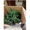Image 2 : 4FT COLOR CHANGING CHRISTMAS TRE AND BOX OF GARLAND