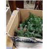 Image 3 : 4FT COLOR CHANGING CHRISTMAS TRE AND BOX OF GARLAND