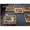 Image 2 : 5 MOUNTED VINTAGE WESTERN MOVIE ADVERTS FROMS 50'S, 60'S AND 70'S