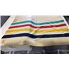 Image 2 : HUDSONS BAY ORIGINAL POINT BLANKET, IN GOOD CONDITION