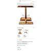 Image 1 : 3 NEW Ring Toss Game, Ring Toss with Shot Ladder, Fun Hook and Ring Game, Handmade Wooden Interactiv