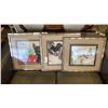 Image 1 : 3 FRAMED WATER COLOURS