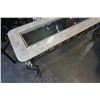 Image 2 : STONE ADN GLASS TOP METAL BASE SOFA TABLE