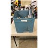 Image 1 : FABRIC  BOX OF COLLECTIBLES