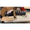 Image 1 : LADIES ALDO HANGBAG AND BOX OF SHOES
