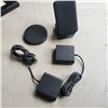 Image 2 : 2 AS NEW UBIOLABS 15W MOBILE DEVICE BUNDLE CHARGING DOCKS ONE ADJUSTABLE, ONE PAD RETAIL $120 BOTH H