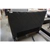 Image 2 : GREY FABRIC QUEENSIZE PLATFORM BEDFRAME