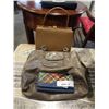 Image 1 : 2 DESIGNER HAND BAGS AND NEW LADIES WALLET