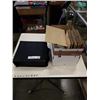 Image 1 : BOX OF NEW PICTURE FRAMES BILL FOLDS AND BINDER CASE OF 200+ CDS
