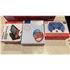 Image 2 : COMPLETE NINTENDO SWITCH CONSOLE WITH 2 JOYCONS, WHEEL TWIN PACK, TV DOCK KIT, AND SWITCH PAD MINI -