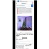 Image 1 : Costway 7Ft Pre-Lit Artificial Christmas Tree Premium Hinged w/ 500 LED Lights & Stand Retail $374