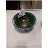 Image 2 : CARLTON WARE STOKE ON TRENT PEDESTAL BOWL AND CLOISONNE BOWL
