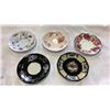 Image 2 : 5 TEACUPS AND SAUCERS - STAFFORDSHIRE, AYNSLEY, OCCUPIED JAPAN, WEDGEWOOD, ROYAL ALBERT