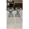 Image 2 : MIKASA CELEBRATION CREAM AND SUGAR SET AND CANDLE HOLDERS