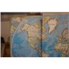 Image 2 : 9FT  X 6FT 3 PANEL WORLD MAP