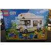 Image 2 : 2 NEW SEALED LEGO SETS, 190 PC CAMPER VAN AND 58 PC ROADWORK TRUCK, 60283 AND 60284