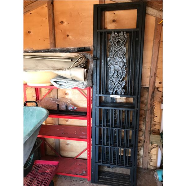 Beautiful Floral Metal Outdoor Shelter