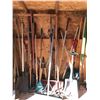 Image 3 : Huge Lot of Garden Tools, Spades, Shovels, Rakes & Chicken Wire Etc
