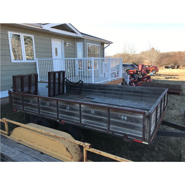 Trailer - Plated & Registered in Alberta (Recommend Deck Replacement)