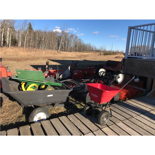 Snow Fence, EarthWay Ev-n-spreader Cart, Tiller, Broadcast Spreader 175 Roller