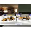 Image 1 : Komat'su die cast model motorgrader with snow equipment); Komat'su die cast model