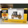 Image 2 : CAT die cast model hydraulic excavator; CAT die cast model vibratory asphalt compactor