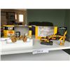 Image 4 : CAT die cast model hydraulic excavator; CAT die cast model vibratory asphalt compactor