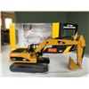 Image 6 : CAT die cast model hydraulic excavator; CAT die cast model vibratory asphalt compactor
