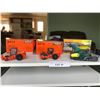 Image 1 : Die cast models: Hamm model compactor; Hamm model compactor; Vogele model tracked paver