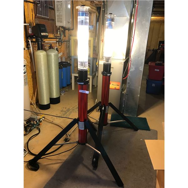Portable LED work lights (x2)