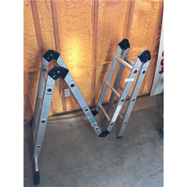 Step ladder, aluminum