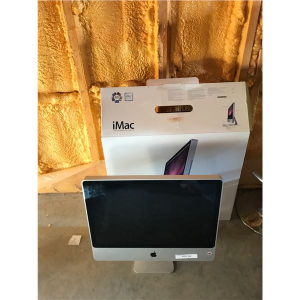 24" iMac wide screen computer (no power cord) Beck Auctions Inc.