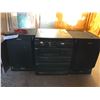 Image 2 : Sony stereo system (5-CD changer, dual cassette); Panasonic 5-CD changer & cassette deck with speake