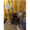 Image 1 : Sewing table, Black & Decker Silent Force fan, desk lamp, floor lamp