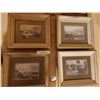 Image 2 : Asst framed pictures, various sizes, incl. series of 4 (Historic Prints of Old Kingston by William H