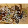 Image 5 : Huge lot of asst frames, prints, decorative plates, magnetic photo frames, multi-photo box frame