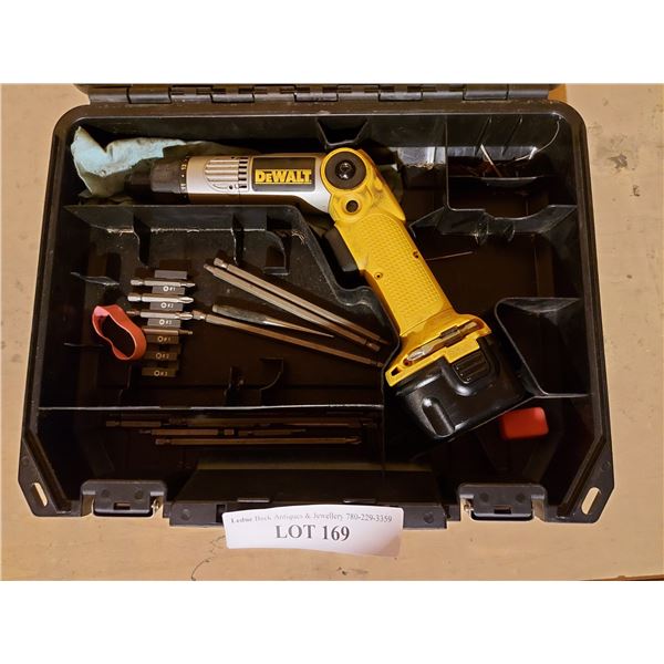 Dewalt cordless screwdriver, with battery (no charger)