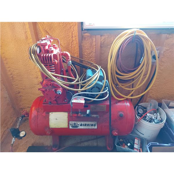 AirKing air compressor (very heavy), hoses