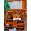 Image 4 : Value rivet, hole punch, tap & die set (x2), Pro-tin quick change bit kit, burring reimer, misc tool