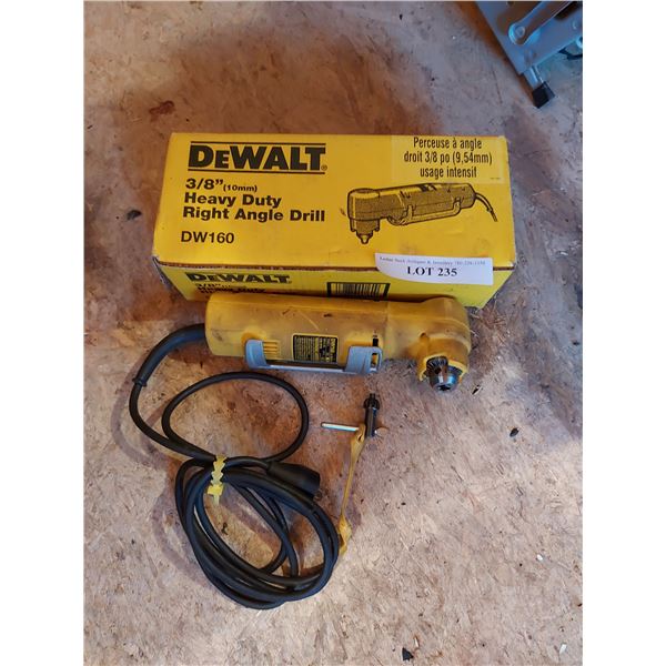 Dewalt right angle drill