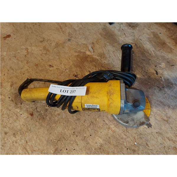 Dewalt 5" angle grinder