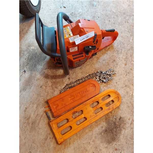 Husqvarna 365 Special chainsaw motor w/ chainguards & chain