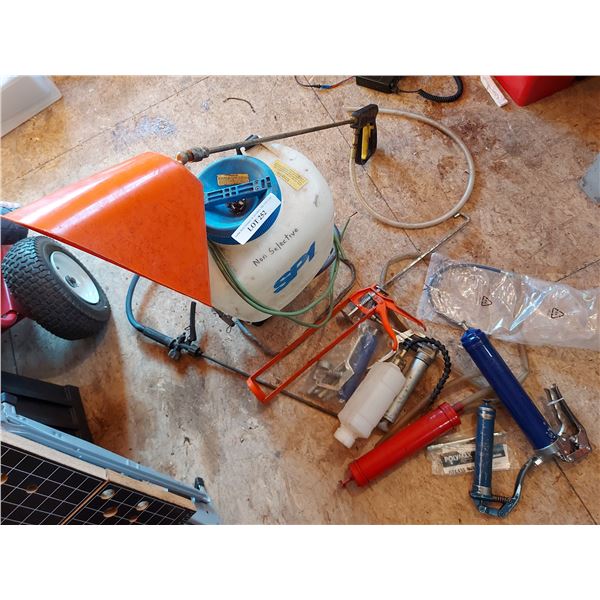 Swissmex chemical sprayer grease guns, caulking gun, 30 gun jet