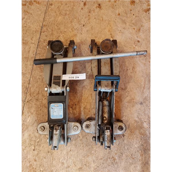 2 MVP Hydraulic trolley jacks