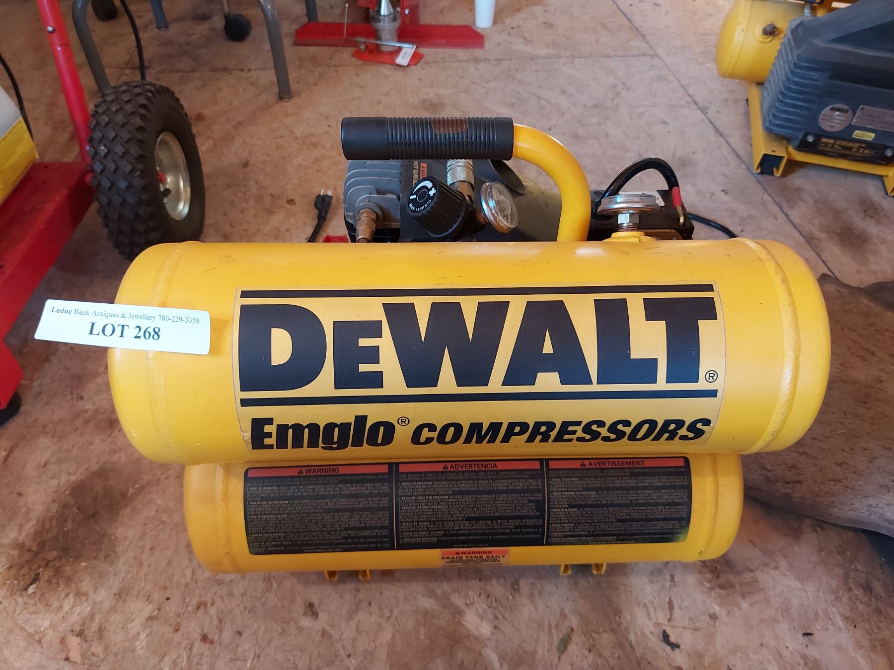 Dewalt Emglo compressor