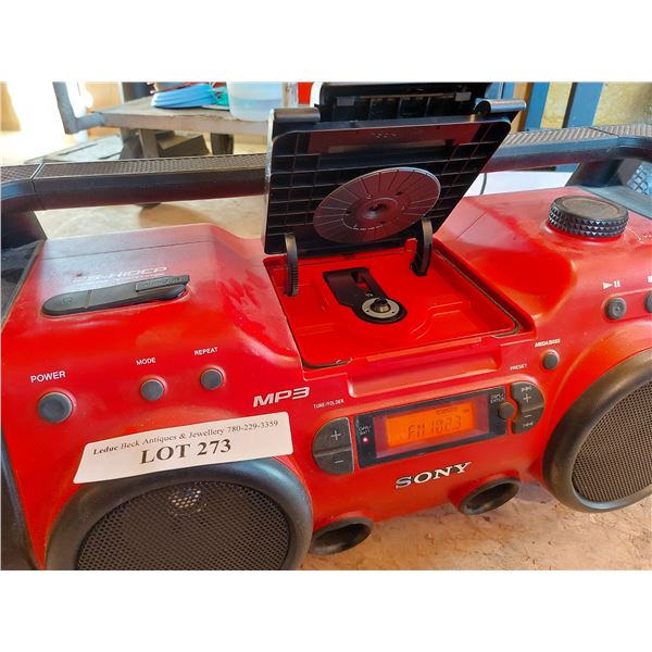 Sony CD/MP3/Radio Personal Audio System