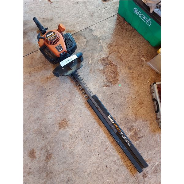Tanaka gas powered hedge trimmer