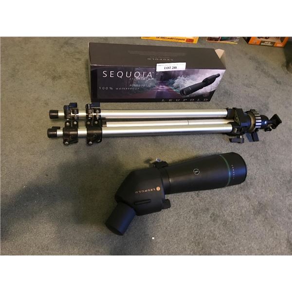 Leupold Sequoia Porro Prism Angled Spotting Scope & Tripod