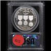 Image 3 : Proof 1994-p Vietnam Veterans Modern Commem Dollar $1 Graded GEM++ Proof Deep Cameo by USCG